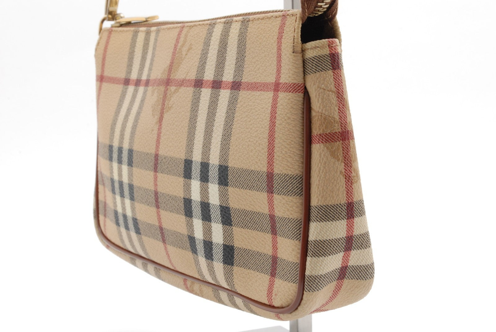 Burberry Nova Check Shoulder Bag - Beige, Canvas, Leather