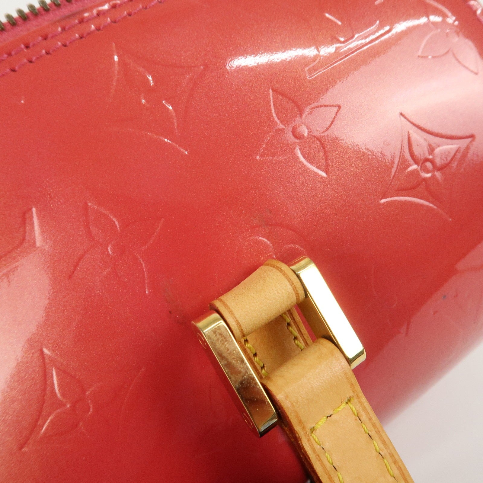Louis Vuitton M9133F Hand Bag - Framboise, Vernis Leather