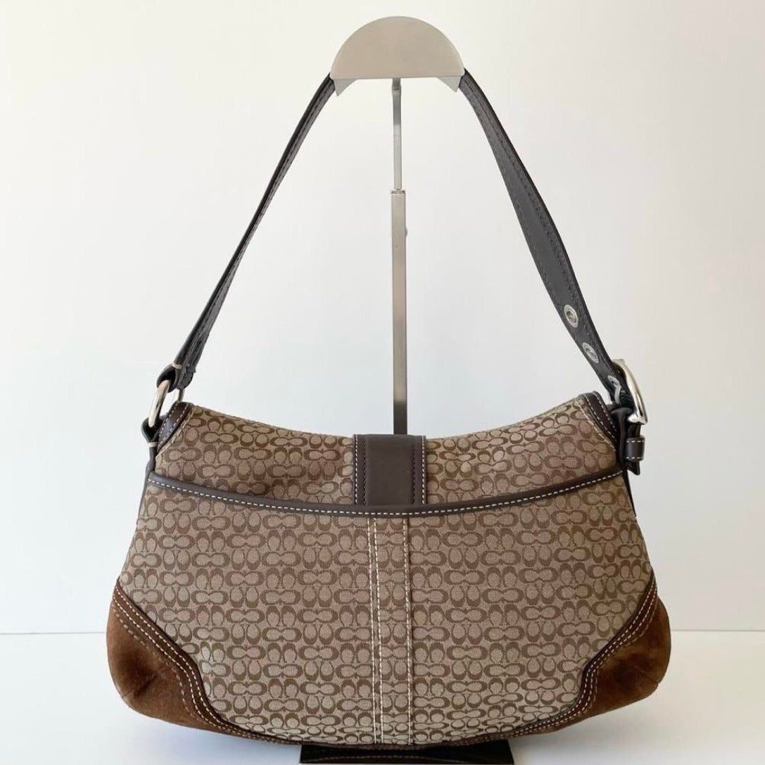 Coach Suede bag brown