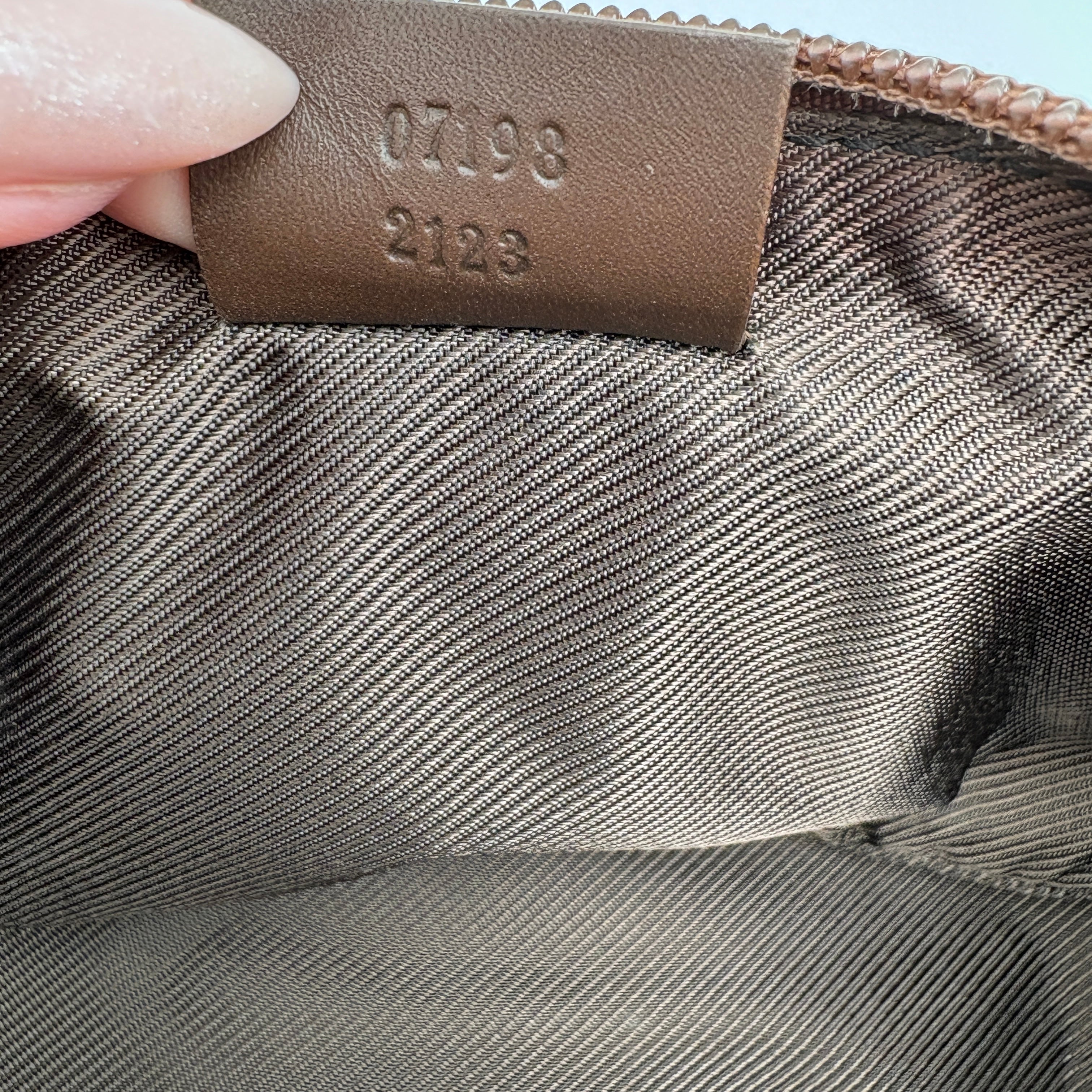 Gucci Boat Brown Bag