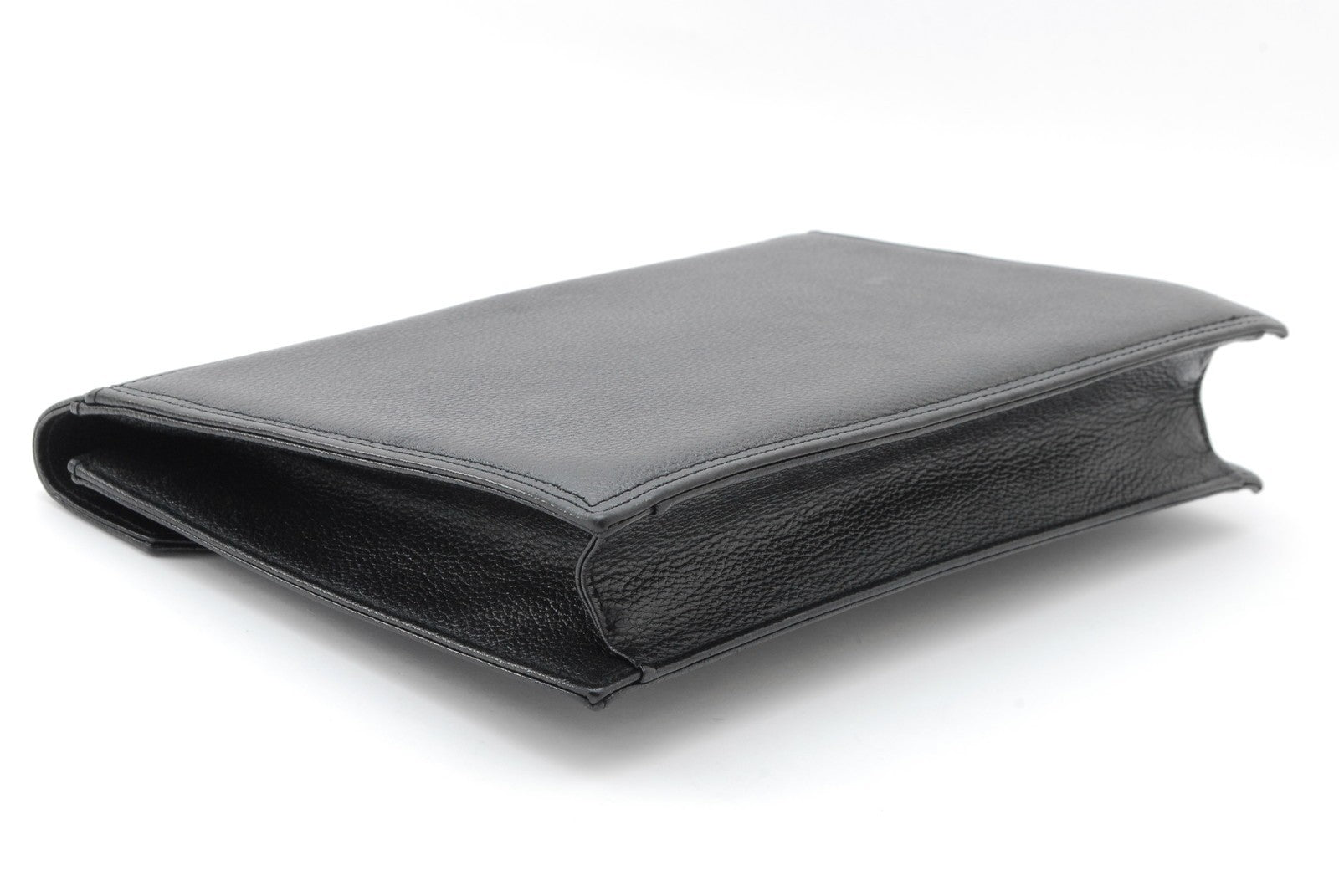 Saint Laurent Yves Clutch Bag - Black, Leather