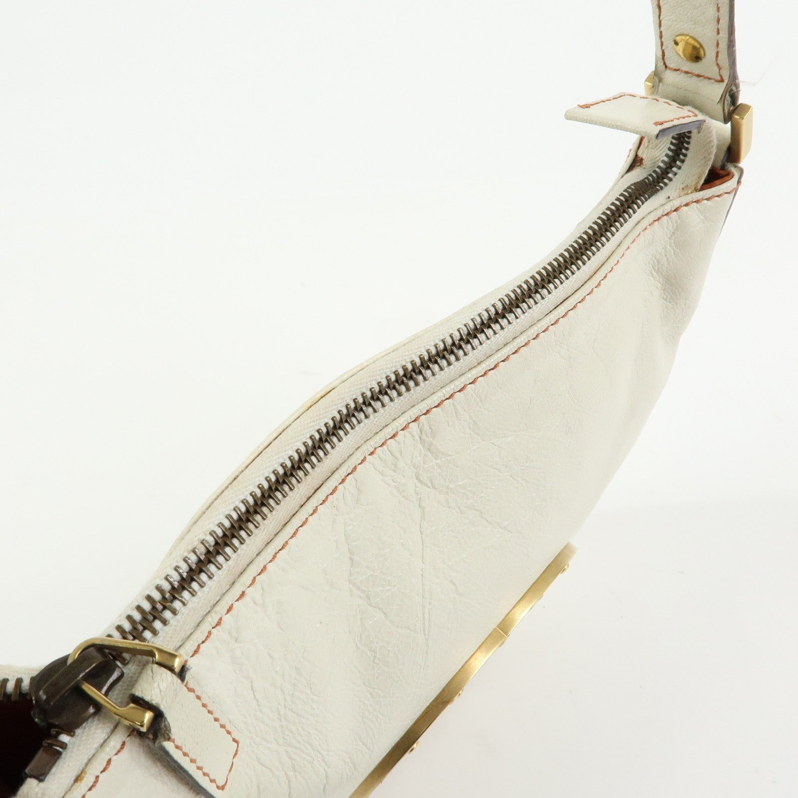 Gucci Hand Bag - Ivory, Leather
