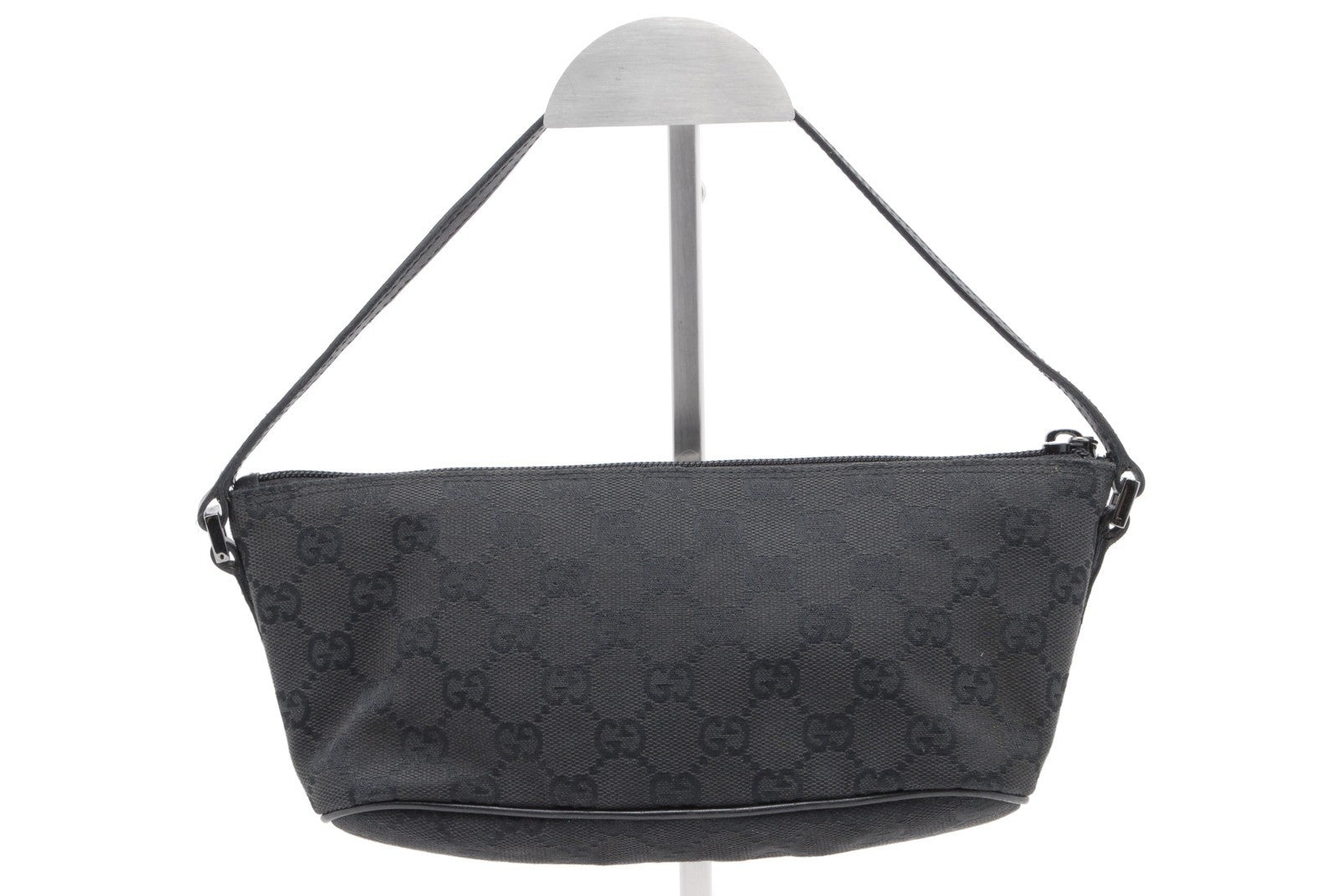 Gucci Accessory Pouch Handbag - Black, Canvas