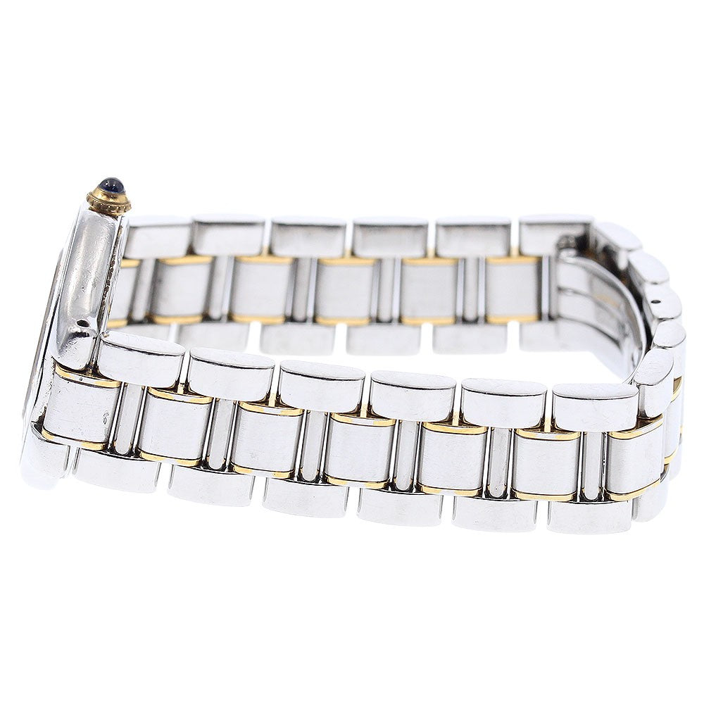 CARTIER Must21 Vantian SM Wristwatch - Silver / Gold, Stainless Steel/Gold Plated
