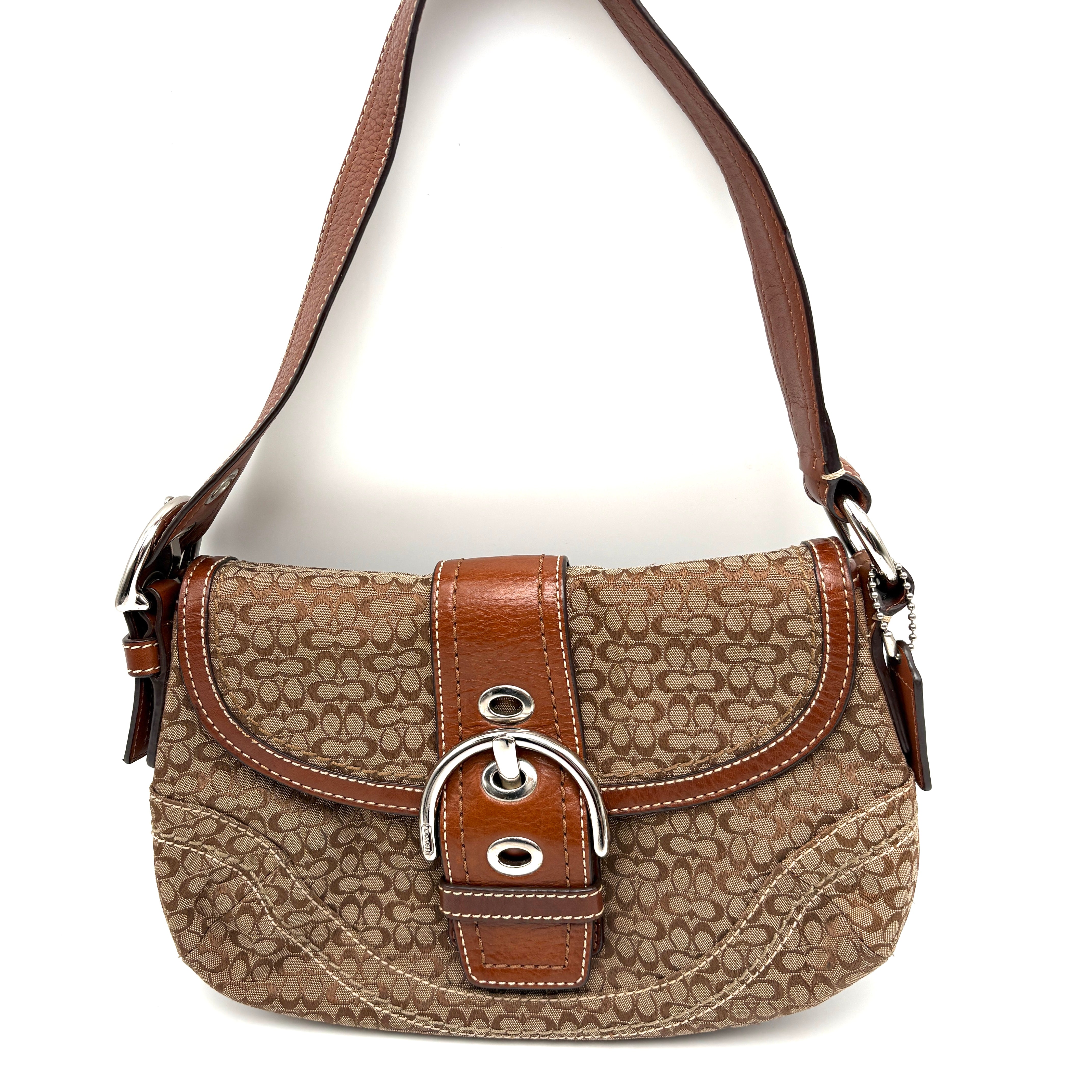 Coach Signature brown bag