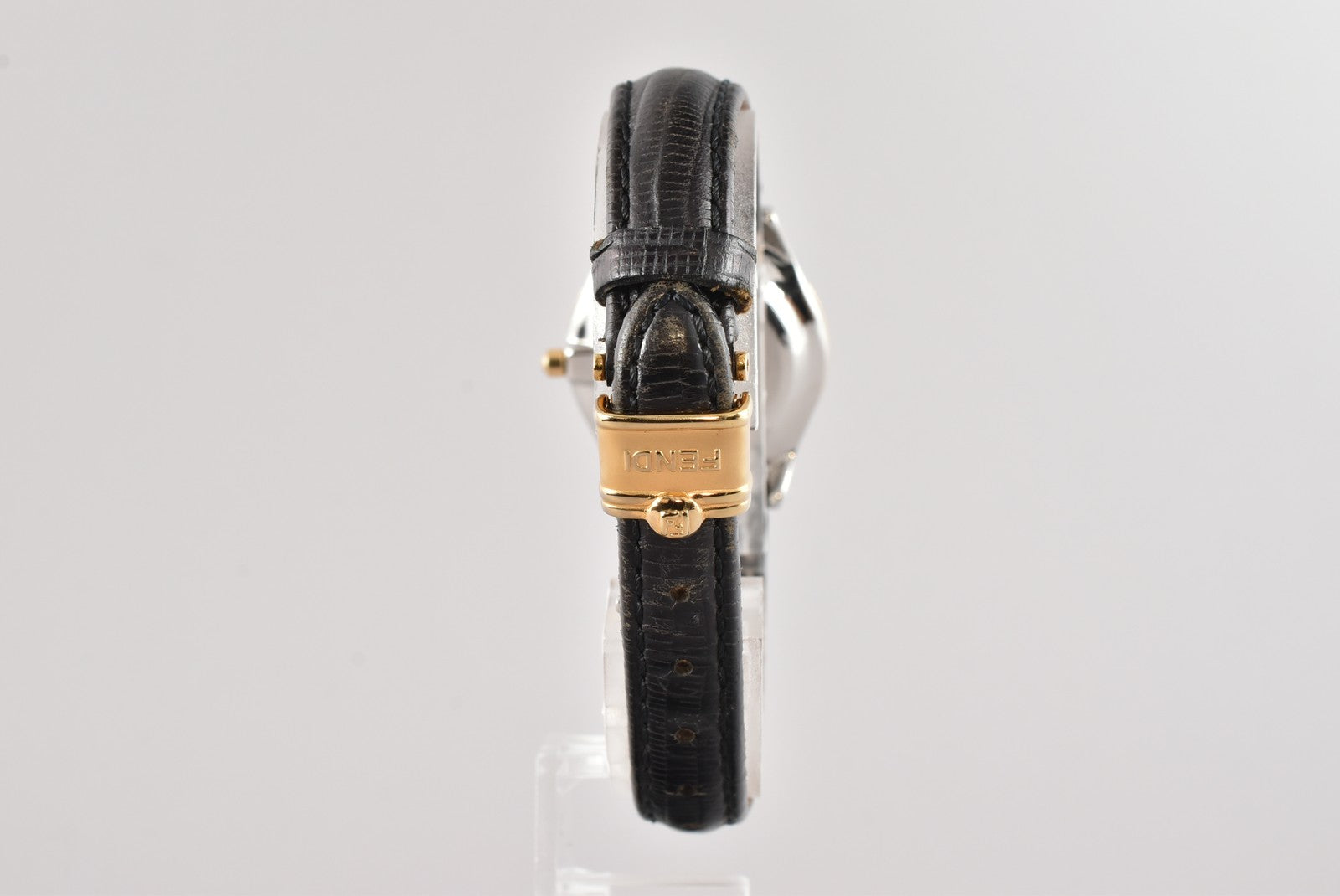 Fendi 2000L Wristwatch - White, Gold, Leather