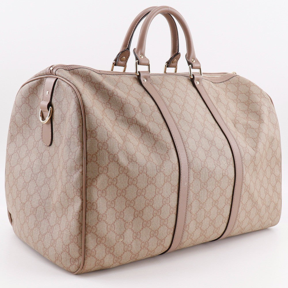 Gucci Boston Bag - Pink Beige, GG Supreme Canvas