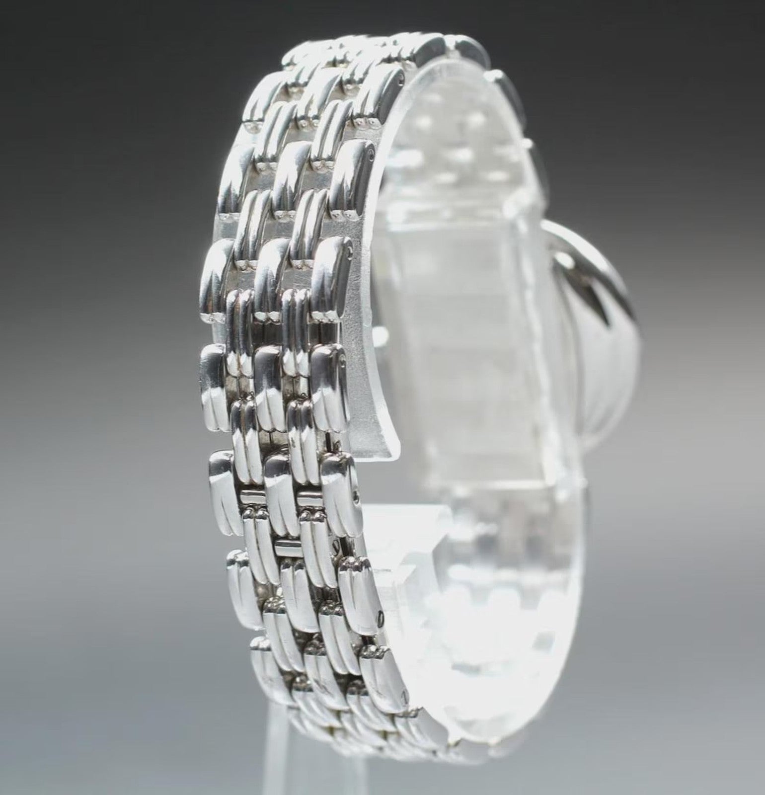 Christian Dior Bagbeera Wristwatch - Gray, Stainless Steel