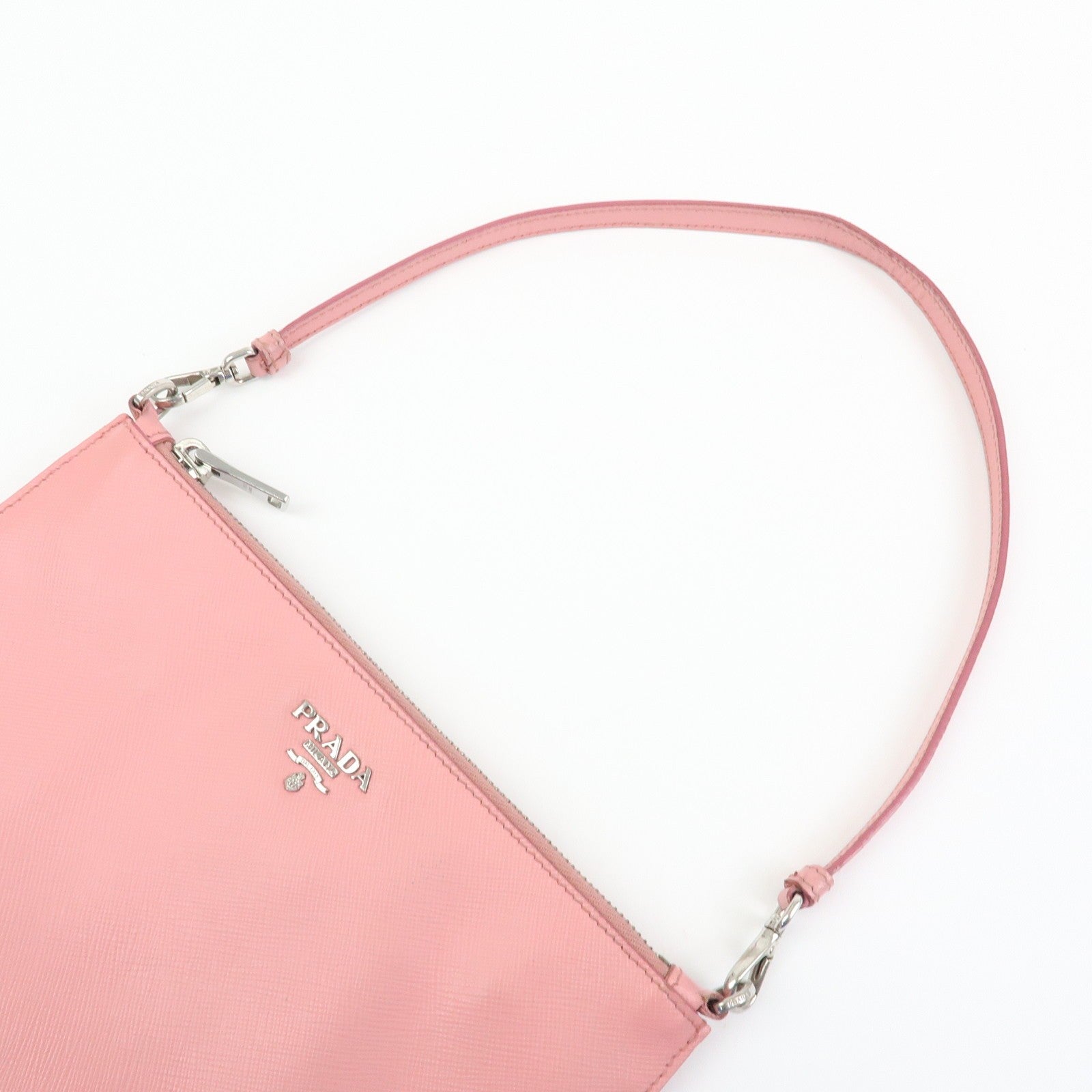 Prada 2way Bag - Pink, Saffiano Leather