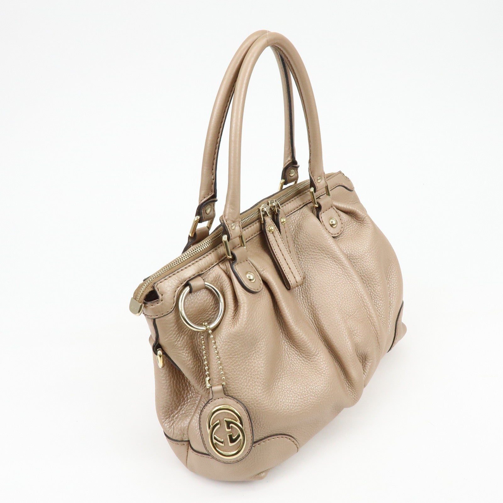 Gucci 2Way Bag - Champagne Gold, Leather