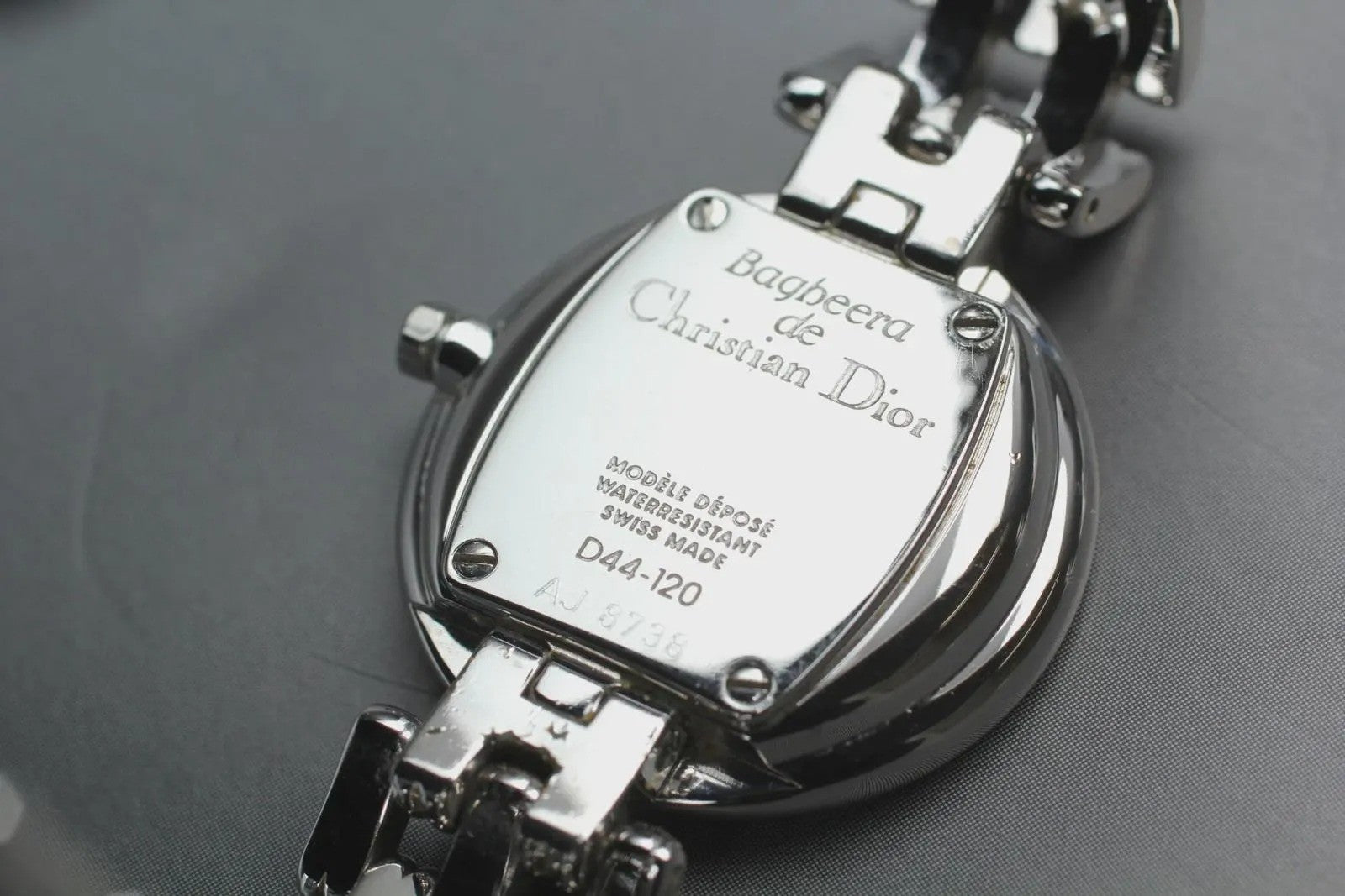 Christian Dior Bagbeera Wristwatch - Gray, Stainless Steel