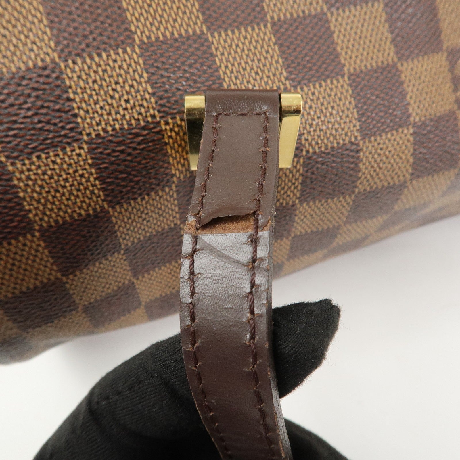 Louis Vuitton Damier Ebene Papillon 30 Handbag - Brown, Canvas