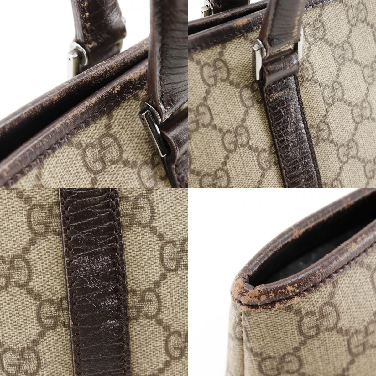 Gucci 114595 Tote Bag - Brown, GG plus