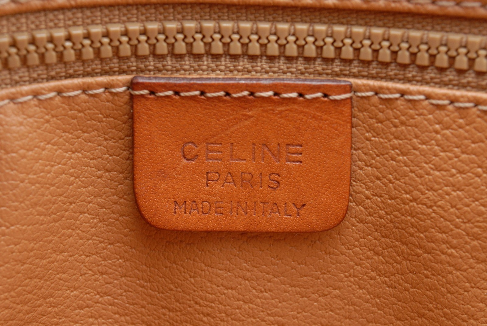 Celine Macadam Tote Bag - Beige, PVC Coated Canvas
