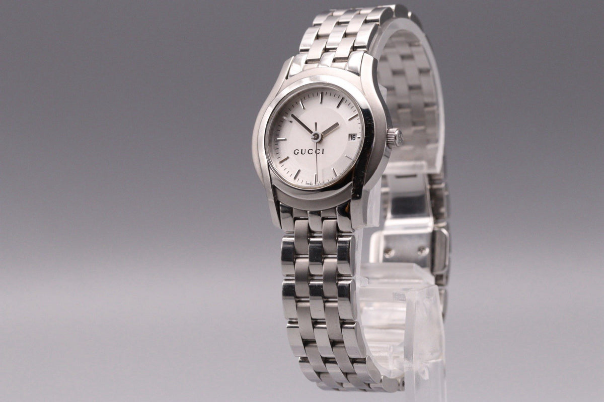 Gucci 5500L Watch - Silver, Stainless Steel- מגיע עם הקופסה!