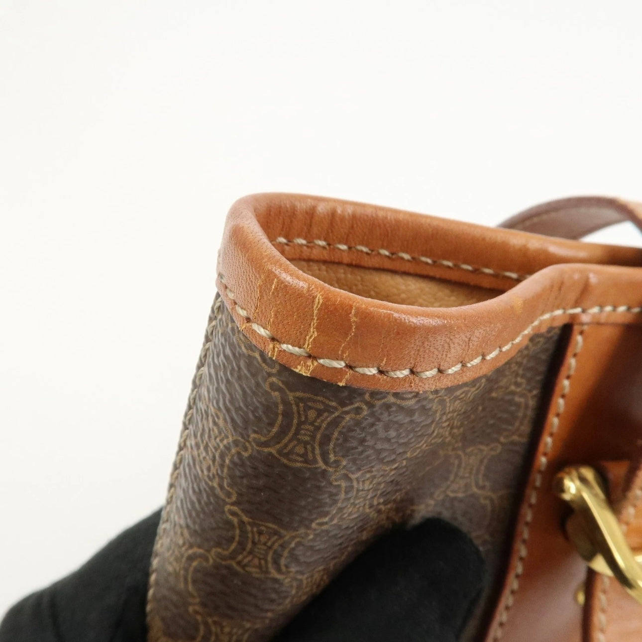 CELINE Macadam Tote Bag Shoulder Bag