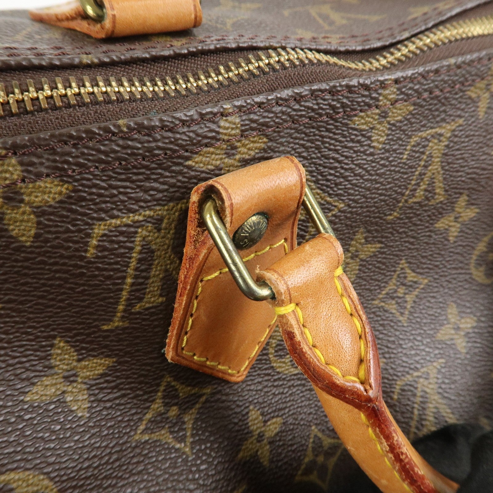 Louis Vuitton Monogram Speedy 40 Hand Bag - Brown, Monogram Canvas