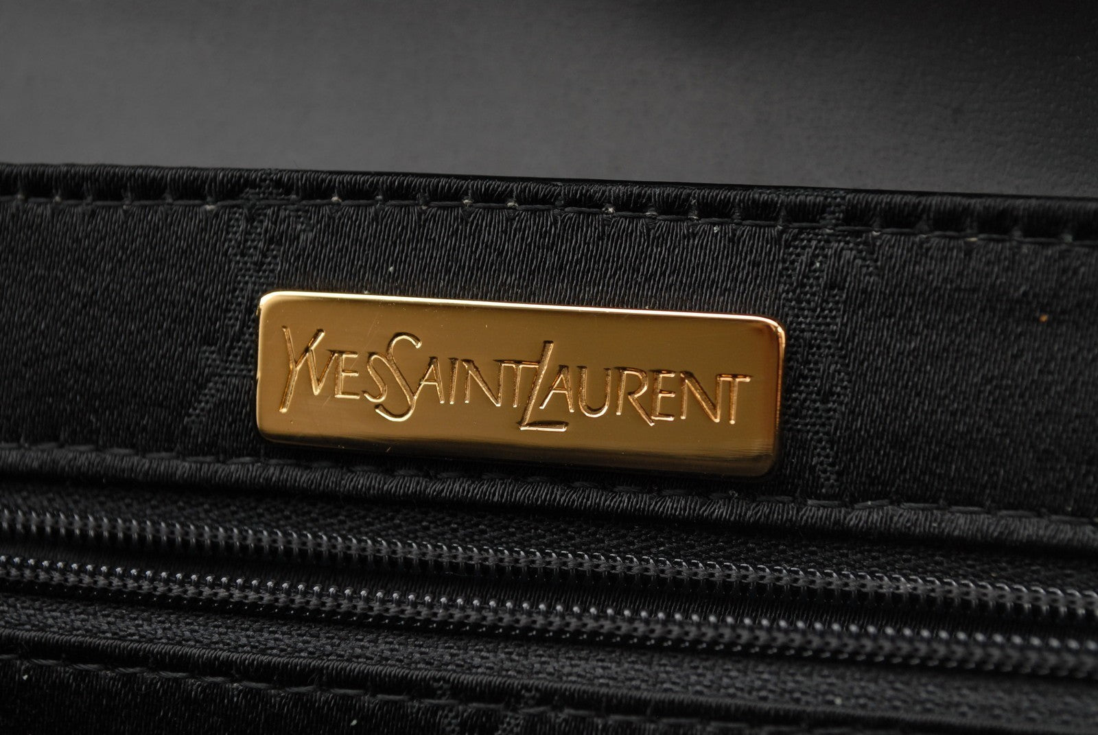 Saint Laurent Yves Saint Laurent Tote Hand Bag - Black, Leather