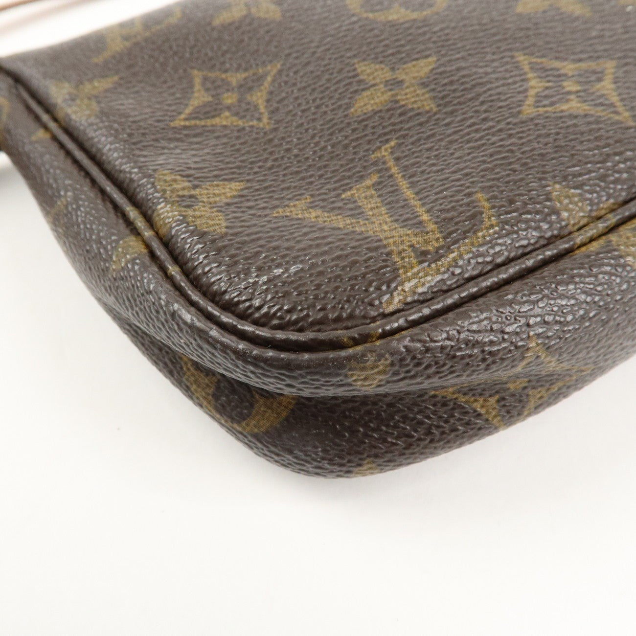 Louis Vuitton Pochette Hand Bag - Brown, Canvas
