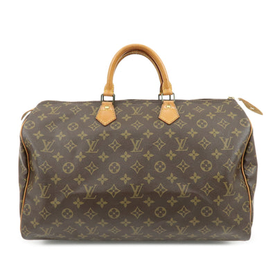 Louis Vuitton Speedy 40 Hand Bag - Brown, Canvas
