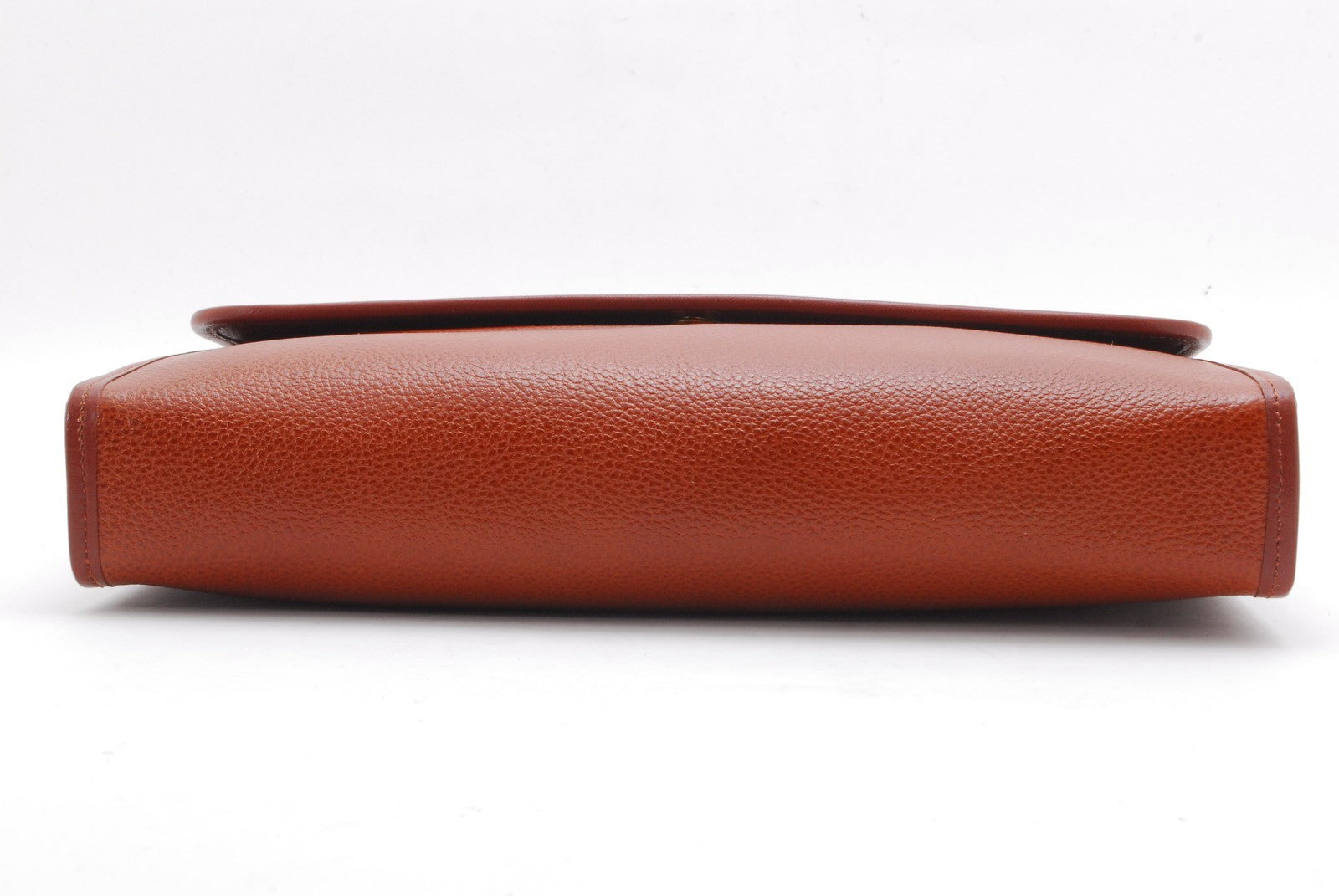 Saint Laurent Yves Clutch - Brown, Leather
