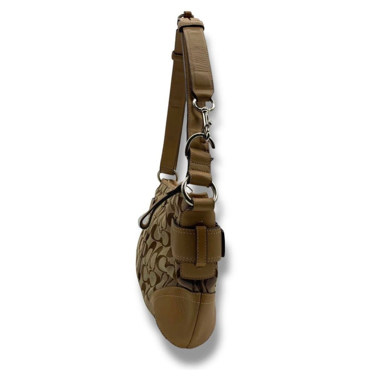 Coach Signature Brown Bag- Rare!