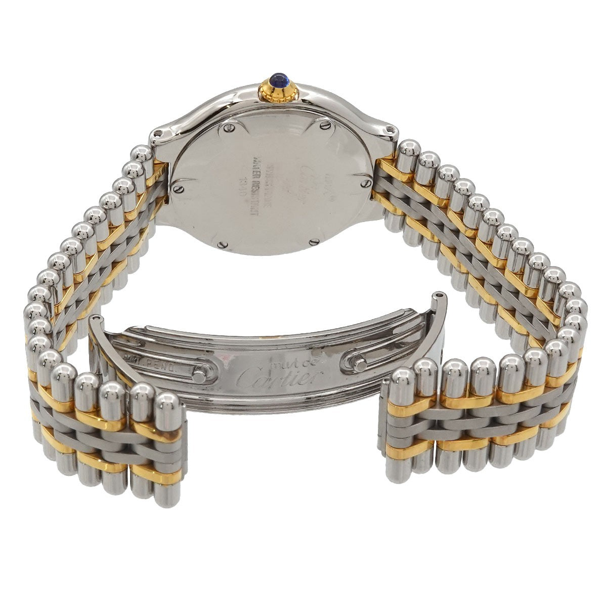 Cartier Must 21 Van Thian W10075F4 Watch - Silver, Stainless steel/YGP