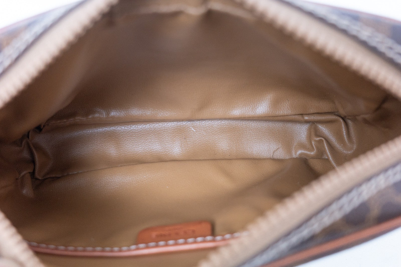 Celine Macadam Purse - Brown, Leather PVC
