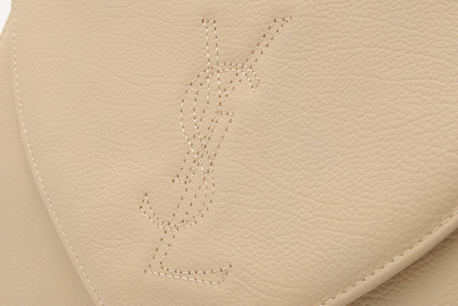 Yves Saint Laurent YSL Hand Bag - Ivory, Leather