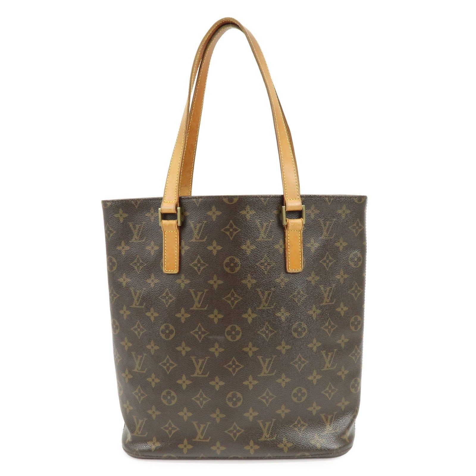 Louis Vuitton Monogram Vavin GM Tote Bag - Brown, Monogram Canvas, Nume Leather
