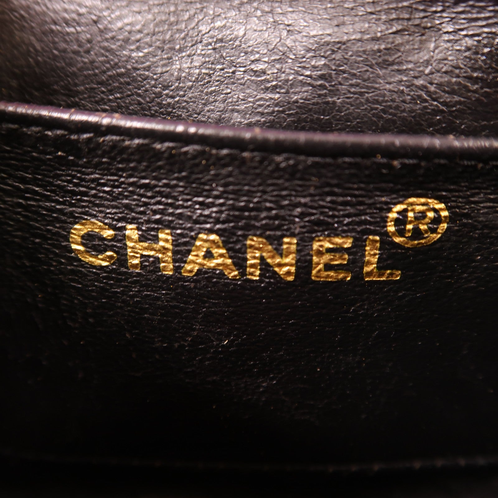 Chanel CC GHW Shoulder Bag - Purple, Calfskin Leather
