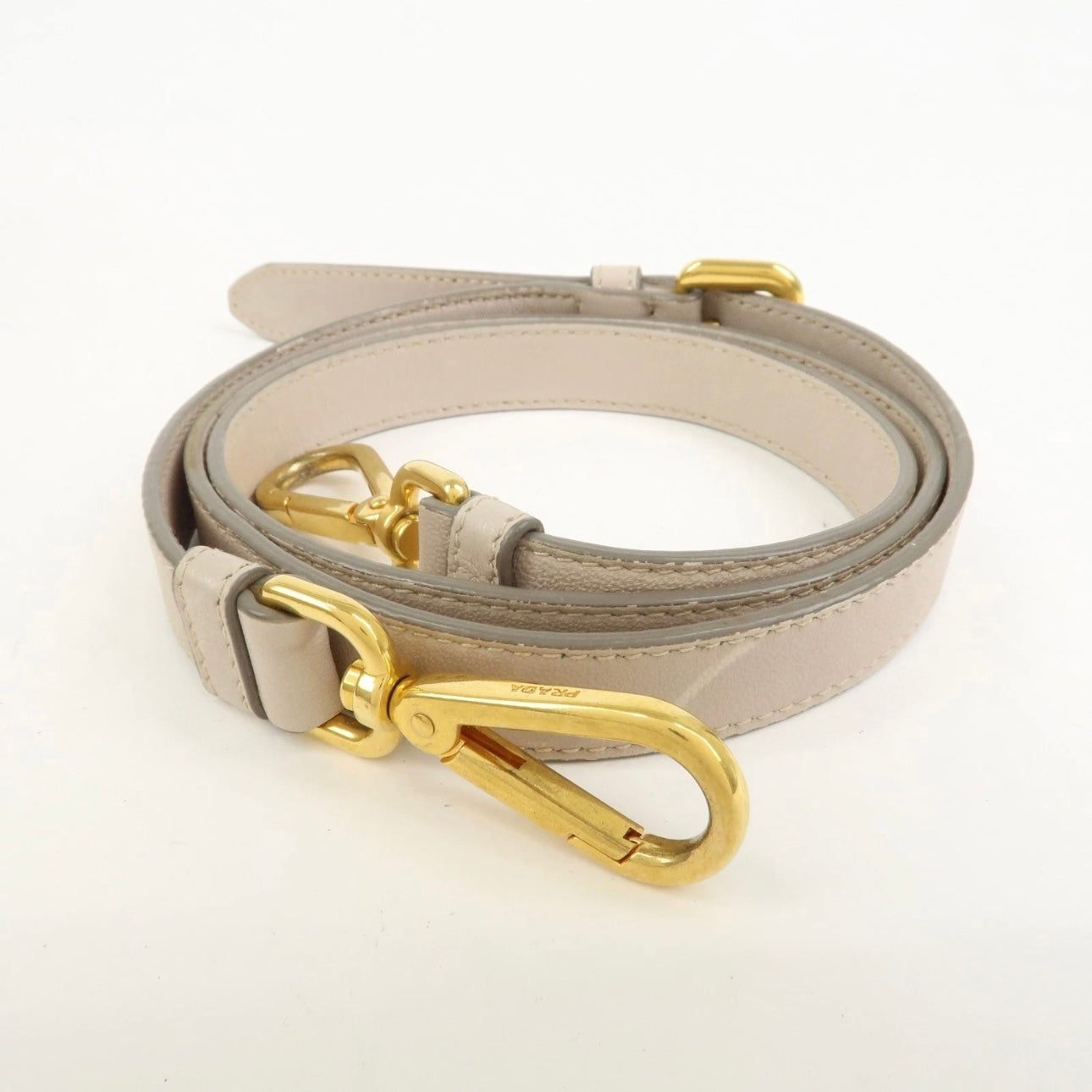 Prada Nylon Leather 2Way Bag- Gray