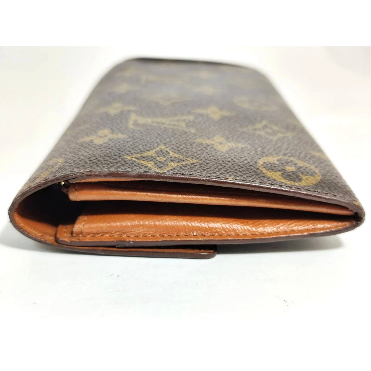 Louis Vuitton Monogram Pochette Porto Monnet Purse Leather Wallet