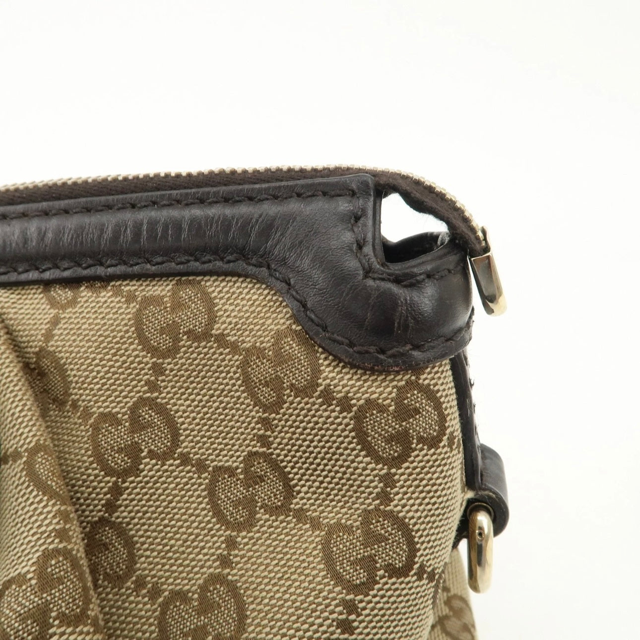 GUCCI Sukey Canvas - Brown GG Canvas