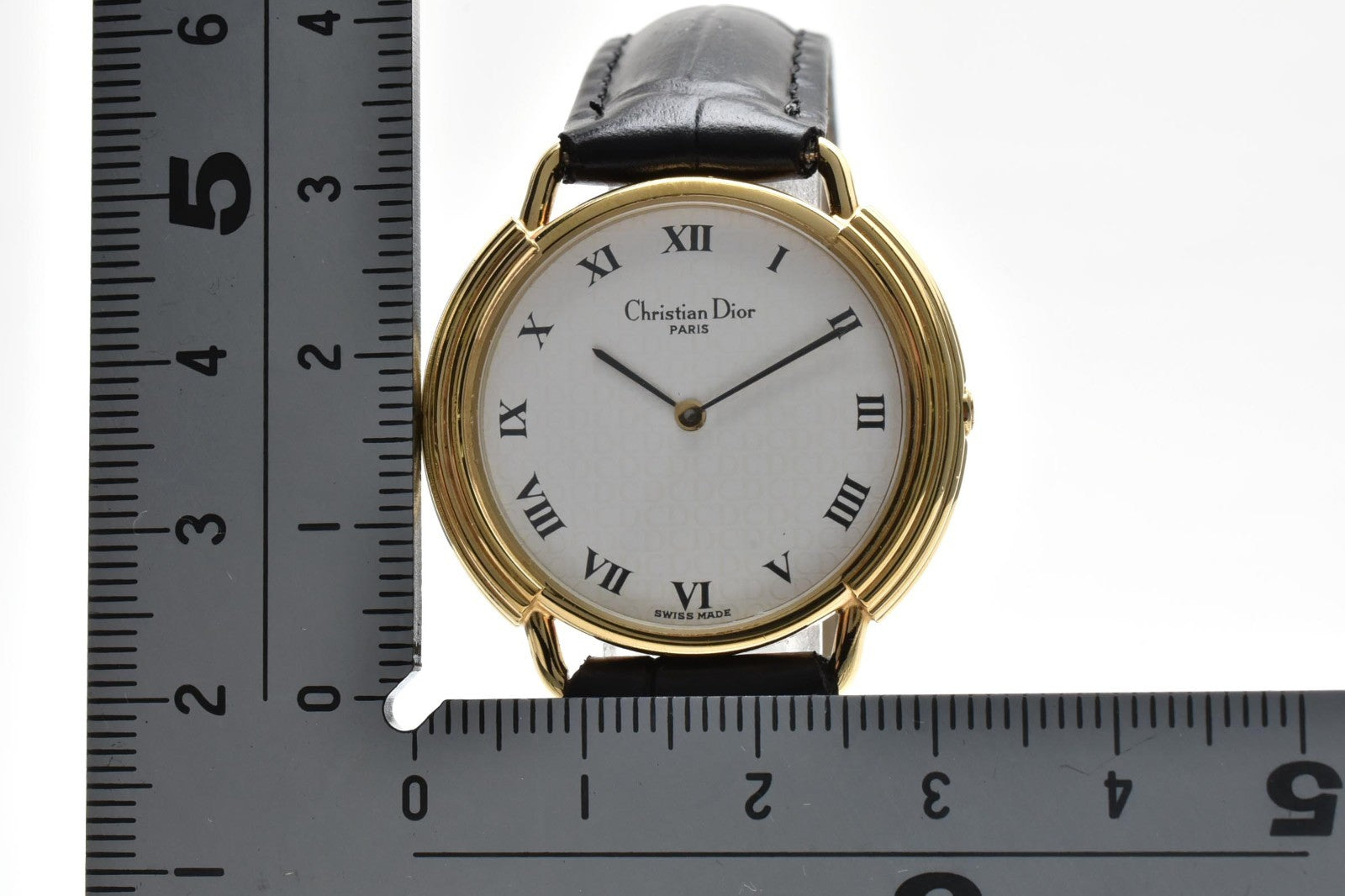 Christian Dior 59.121 Watch - White, Gold Quartz