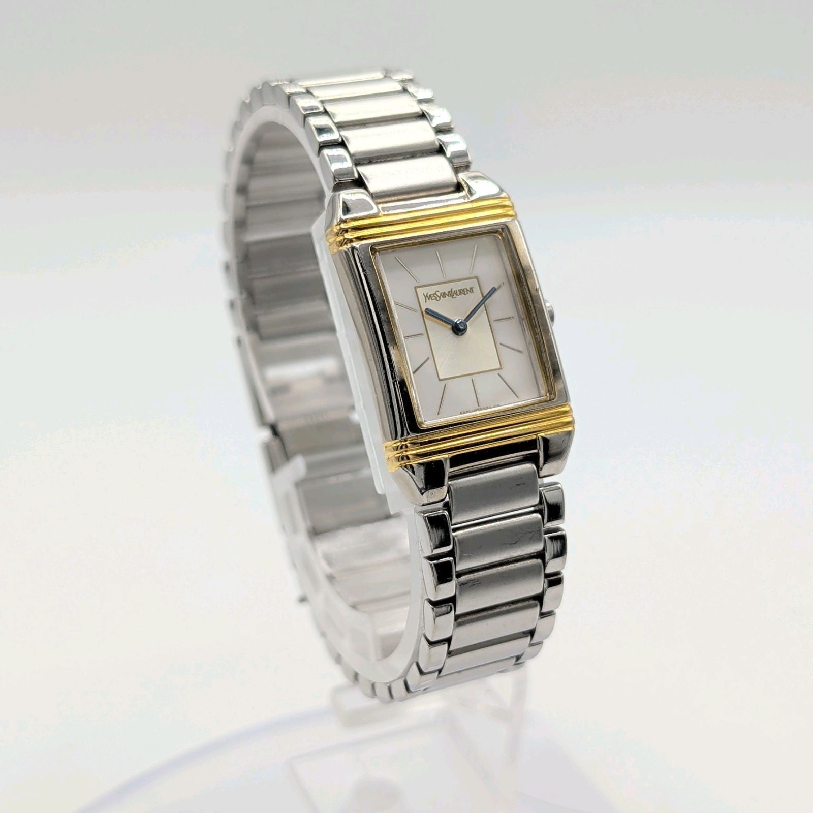 Saint Laurent 5421-H04732 Watch - Silver Gold, Stainless Steel