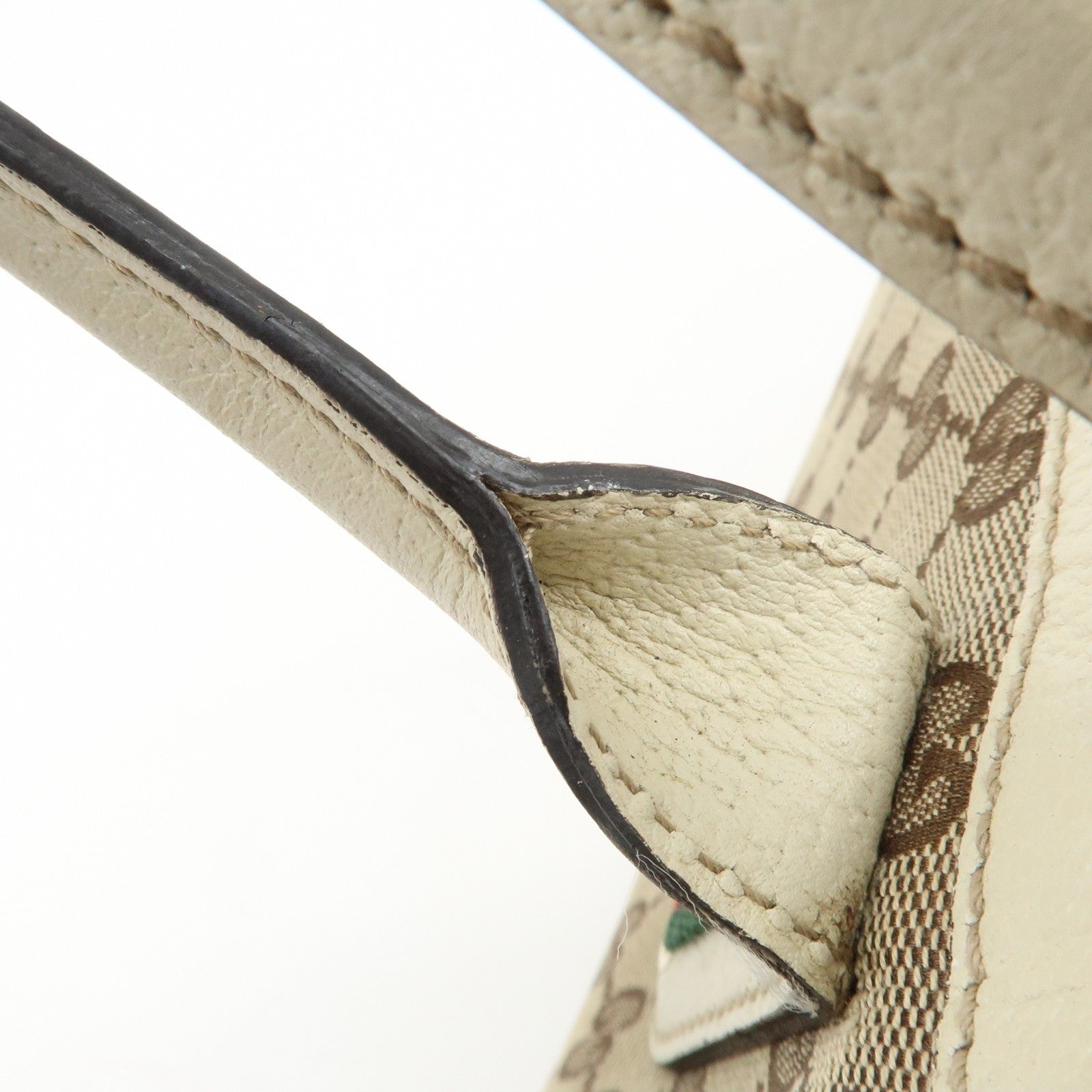 Gucci Princy Sherry Tote Bag - Brown Ivory, GG Canvas Leather