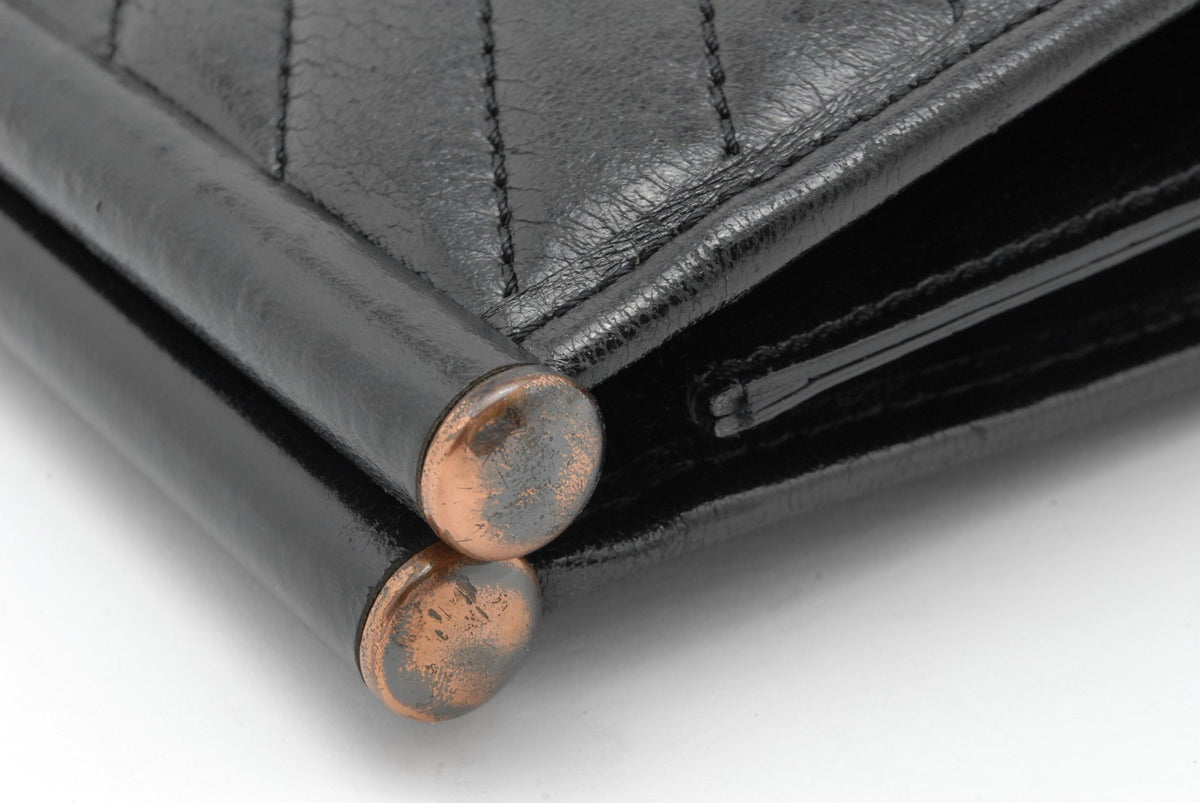 Saint Laurent Yves Saint Laurent Clutch Bag - Black, Leather