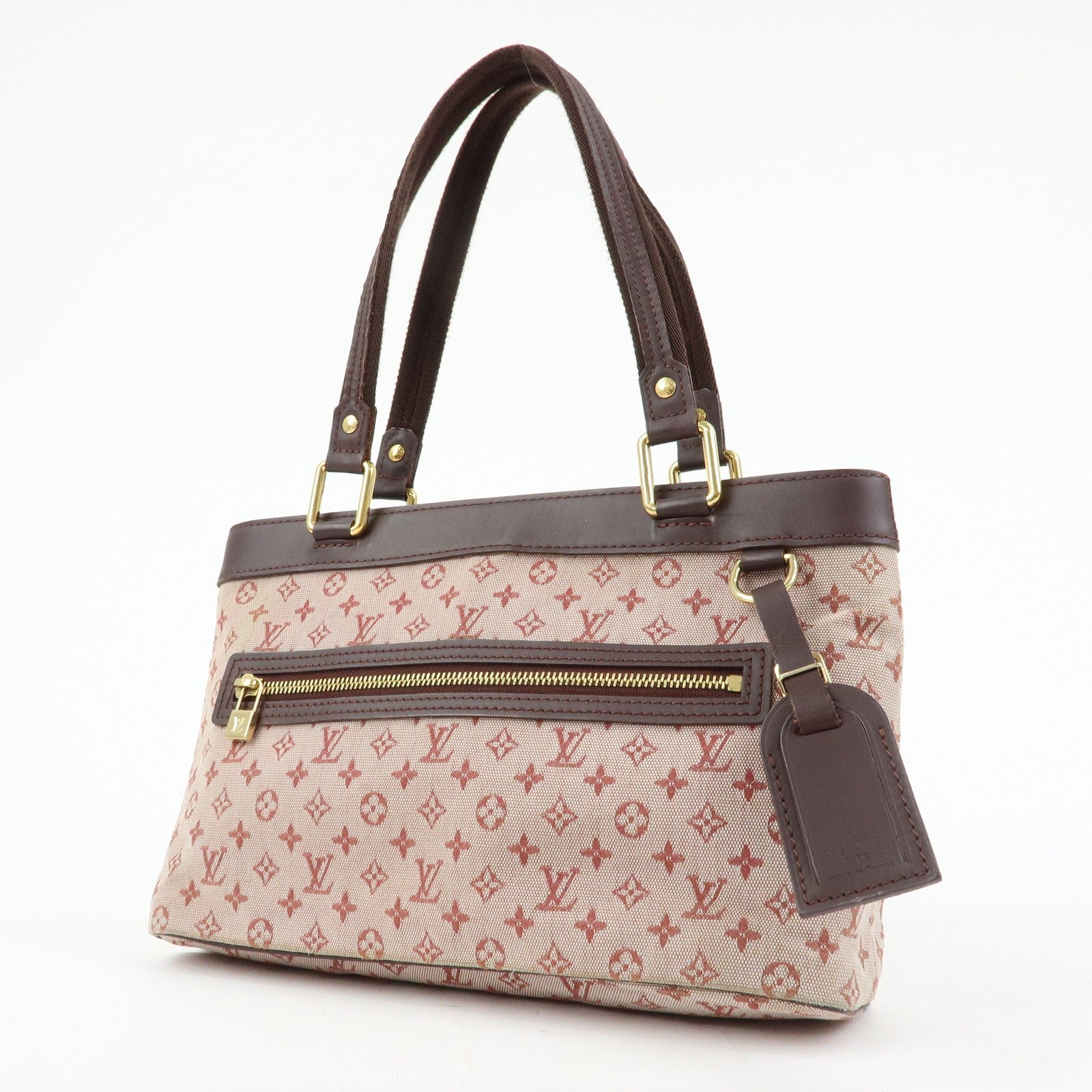 Louis Vuitton Monogram Mini Lucille PM Hand Bag - Cerise, Monogram Canvas