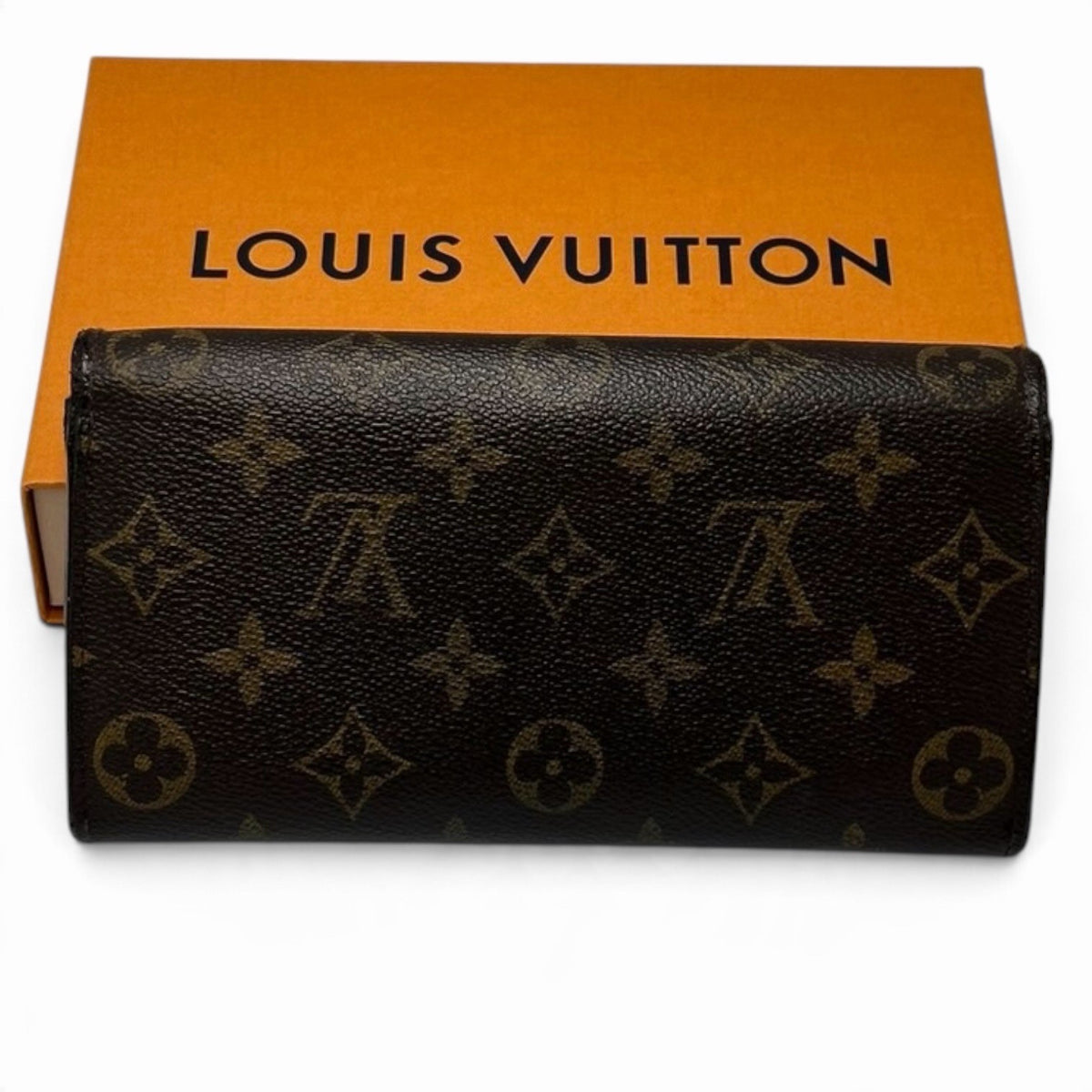 Louis Vuitton Portefeuille Sarah Wallet - Brown, Leather