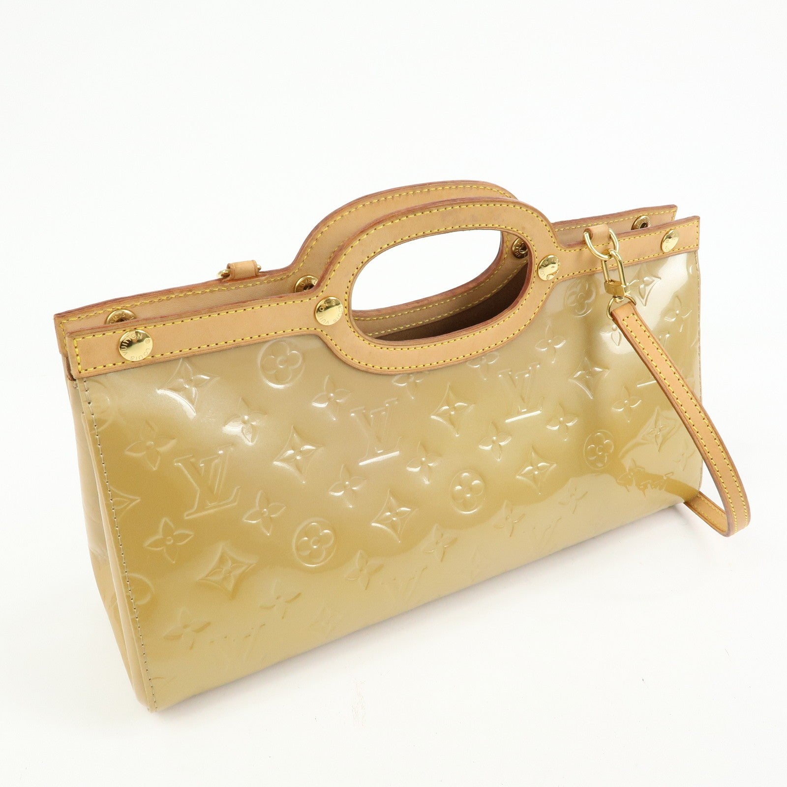 Louis Vuitton Monogram Vernis Roxbury Drive 2Way Bag - Noisette, Vernis Leather
