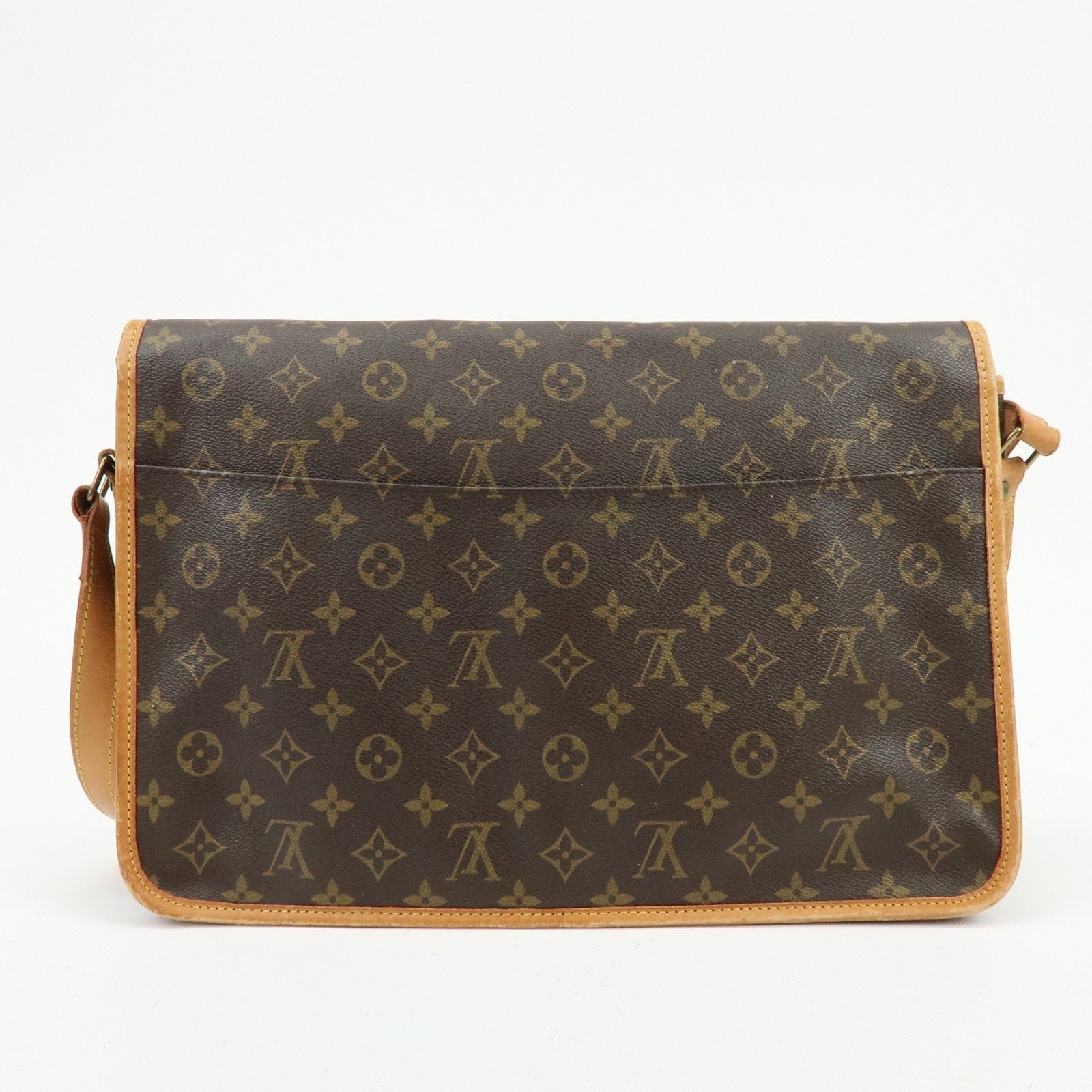Louis Vuitton Monogram Canvas Gibeciere GM Shoulder Bag