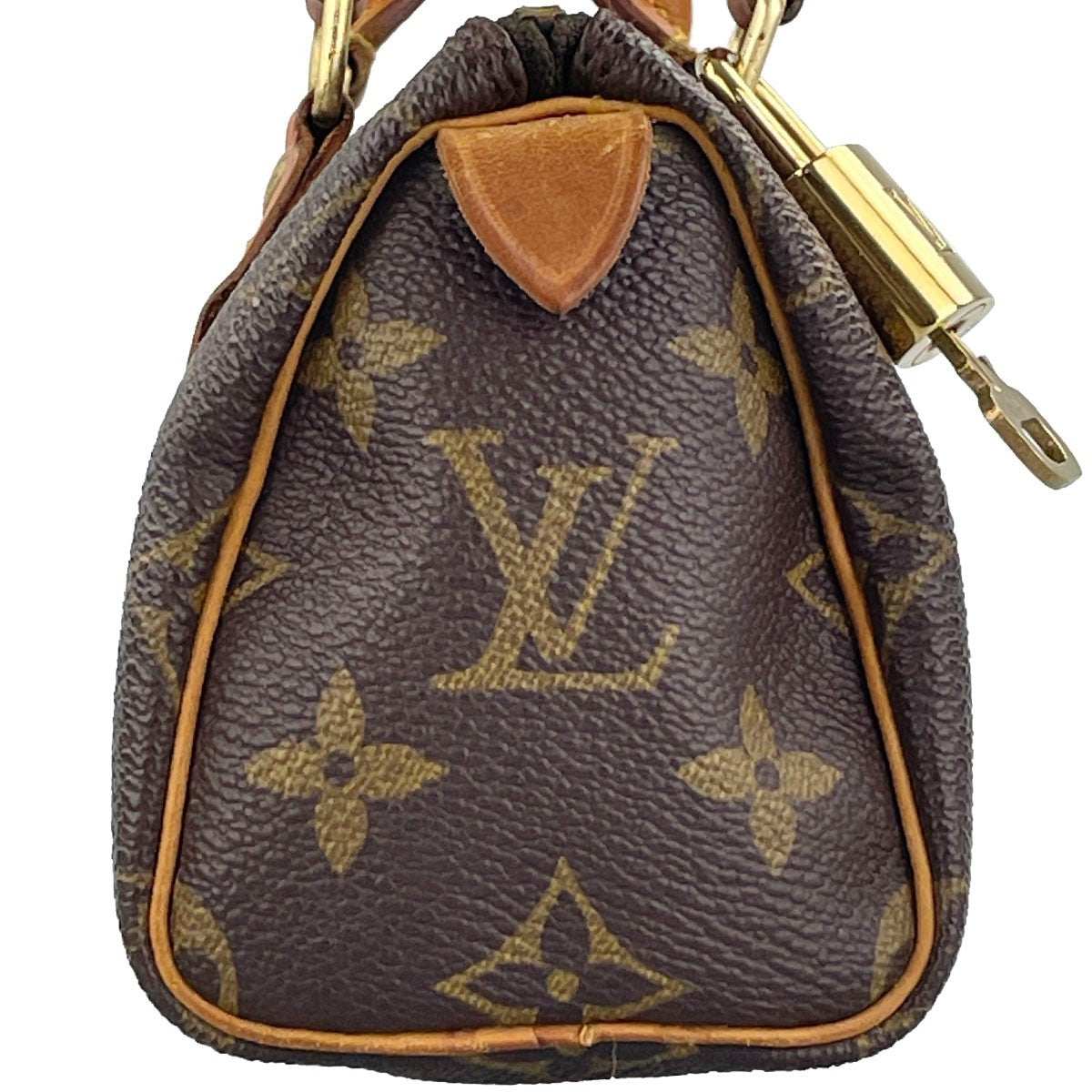 Louis Vuitton Mini Speedy Handbag - Brown, Leather