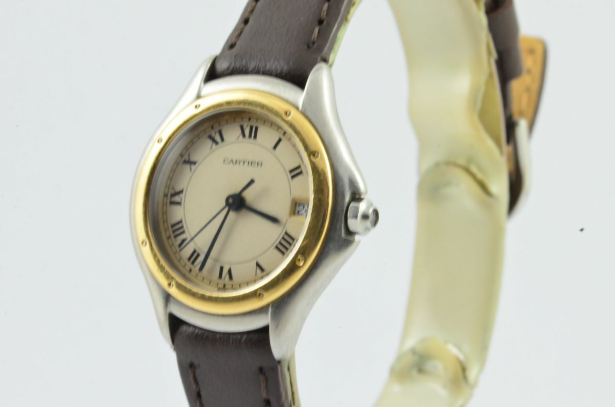 Cartier Panthere Cougar Watch - Steel/Gold, Leather