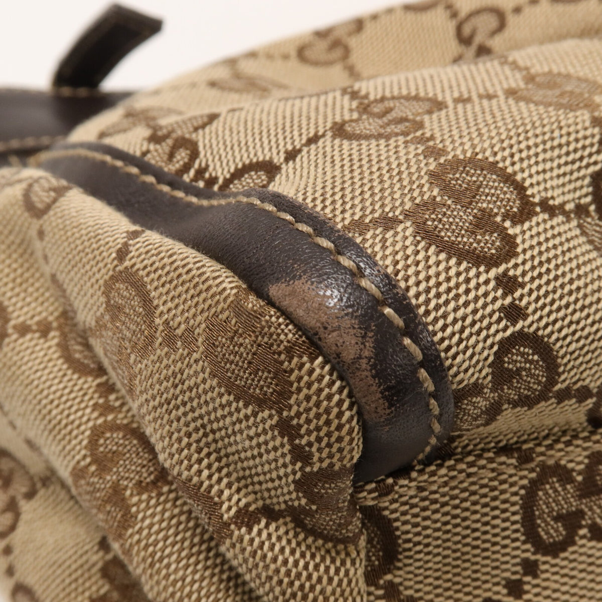Gucci Abbey GG Handbag - Brown, GG Canvas