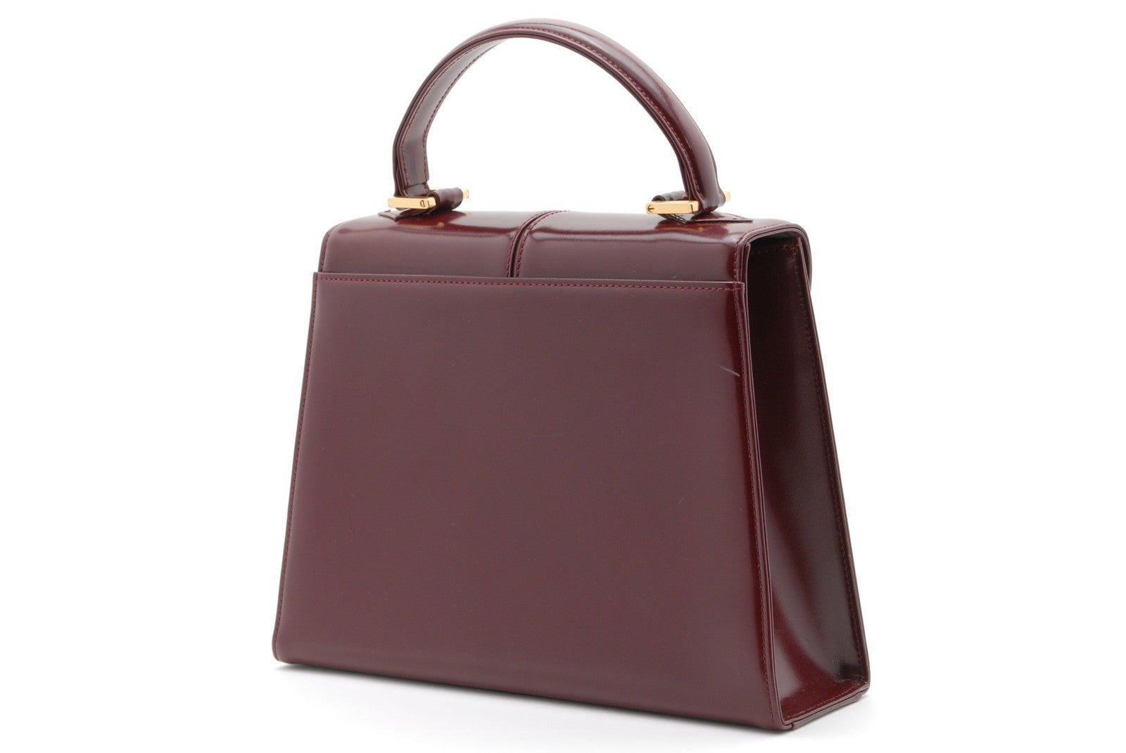 Yves Saint Laurent YSL Shoulder Bag - Burgundy, Leather