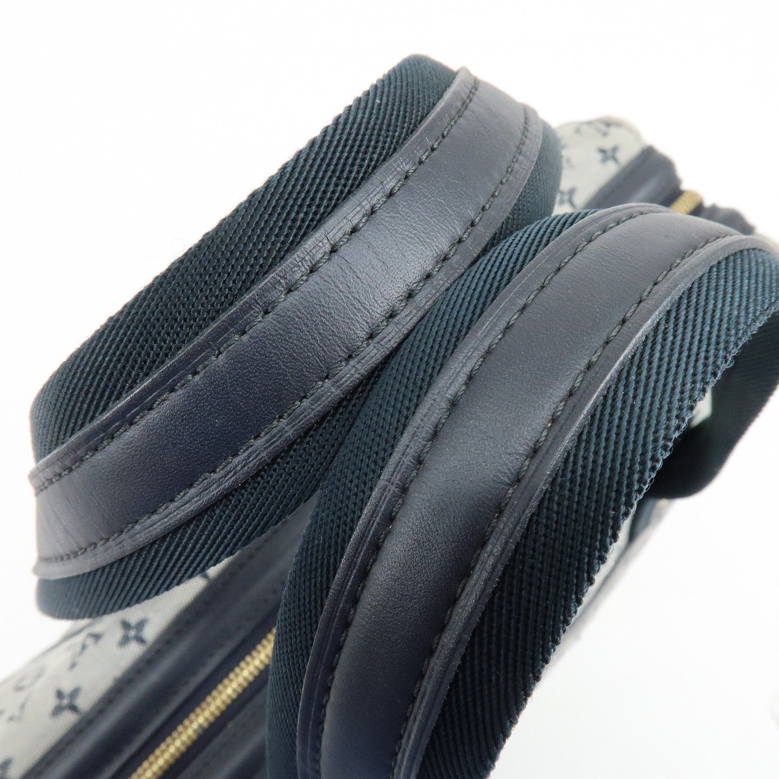 LOUIS VUITTON Monogram Mini Lin Navy Josephine GM