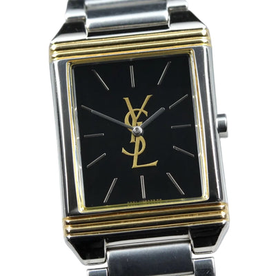 Yves Saint Laurent 5421-H04724 Wristwatch - Black, Stainless Steel