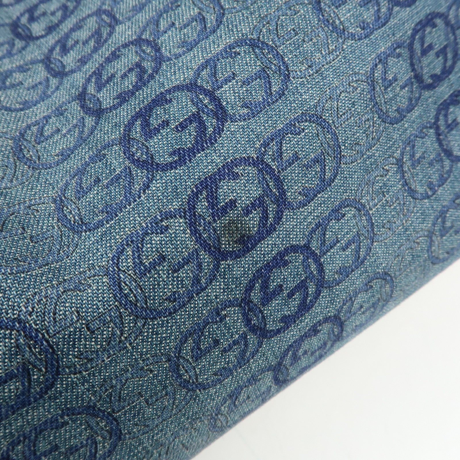 Gucci Tote Bag - Denim, GG Denim and Leather