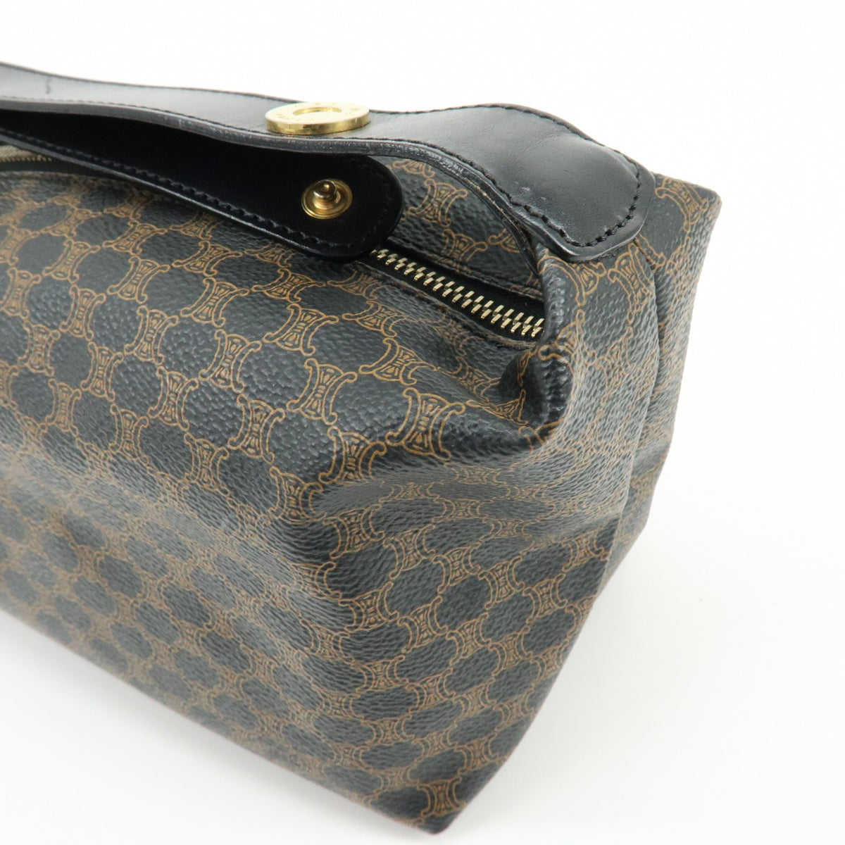 Celine Hand Bag - Black, Brown, PVC, Leather
